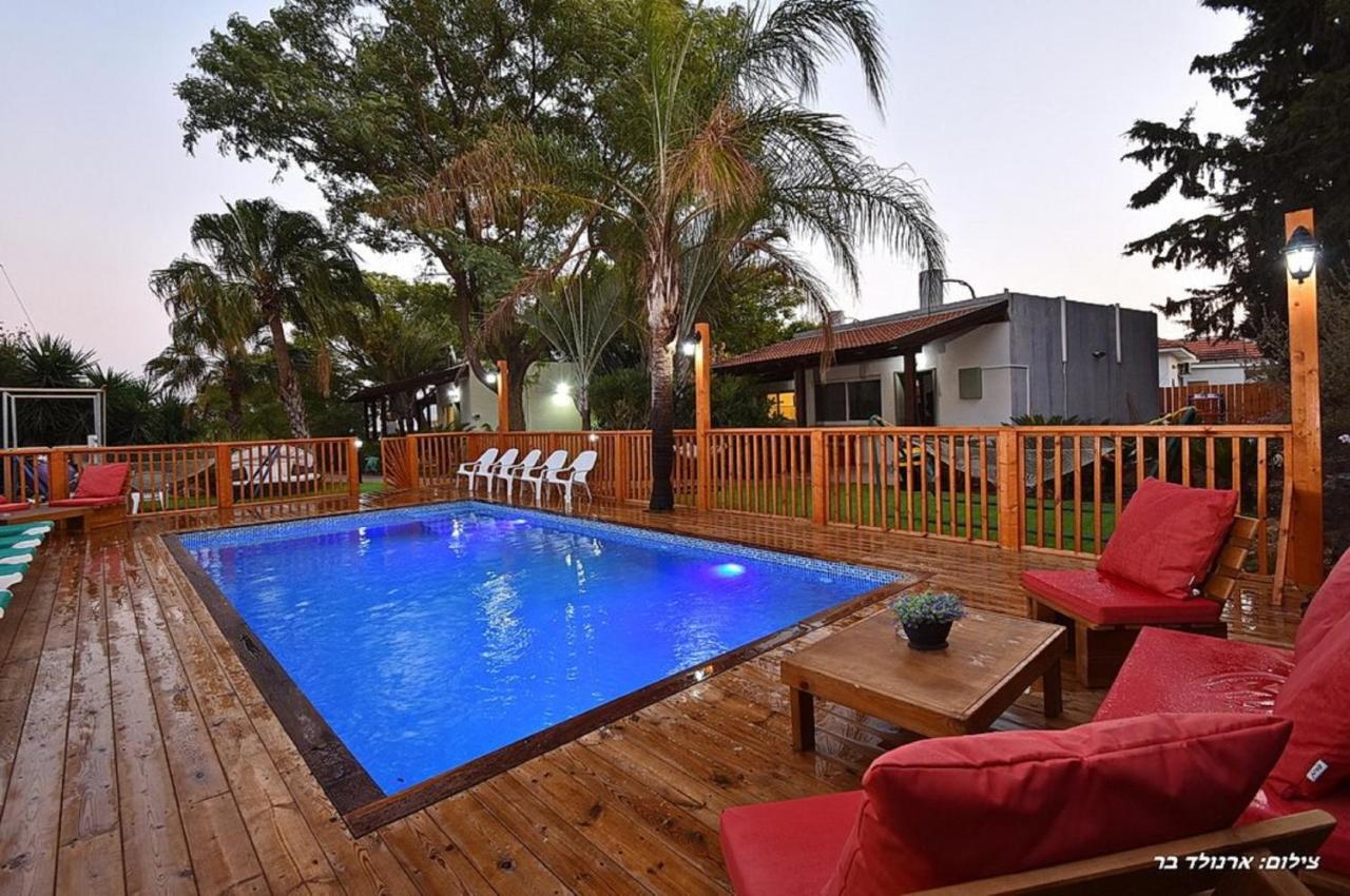 Hawaii Mansion Villa Rosh Pinna Eksteriør billede
